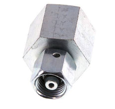 6S & G1/2'' Zink plated Steel Straight Swivel with Female Threads for Pressure Gauges 630 bar NBR Sealing Cone ISO 8434-1