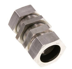 42L Stainless Steel Straight Cutting Fitting Bulkhead 160 bar ISO 8434-1