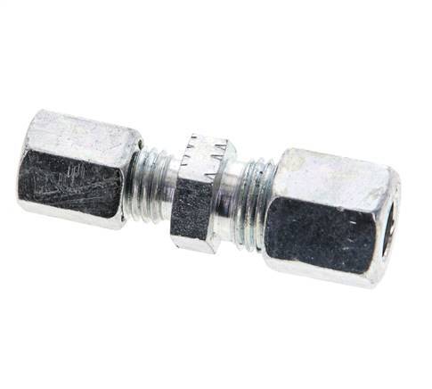 4LL & 6LL Zink plated Steel Straight Cutting Fitting 100 bar ISO 8434-1