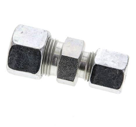 8S & 12S Zink plated Steel Straight Cutting Fitting 630 bar ISO 8434-1