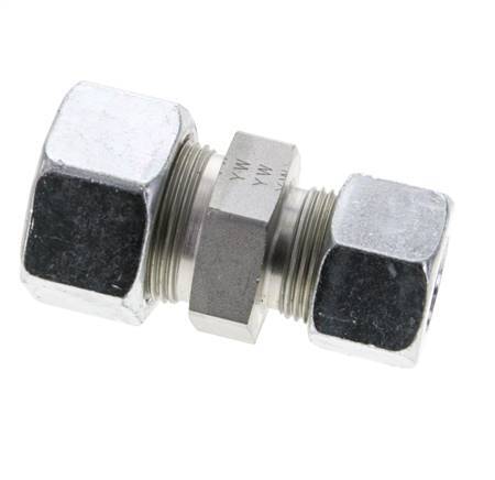 20S & 25S Zink plated Steel Straight Cutting Fitting 400 bar ISO 8434-1