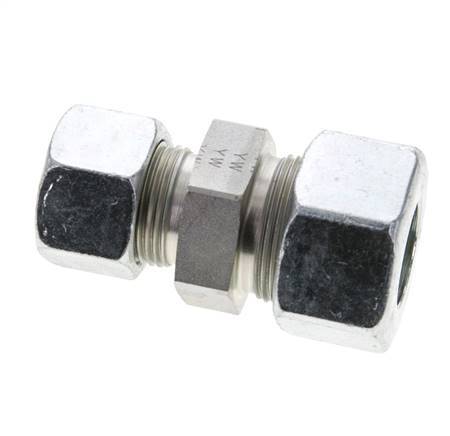 20S & 25S Zink plated Steel Straight Cutting Fitting 400 bar ISO 8434-1