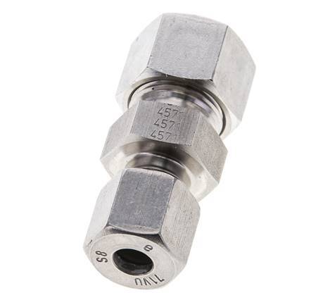 8S & 12S Stainless Steel Straight Cutting Fitting 630 bar ISO 8434-1