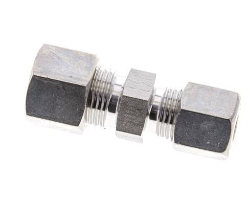 8S & 10S Stainless Steel Straight Compression Fitting 450 bar ISO 8434-1