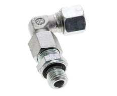 10L & M14x1.5 Zink plated Steel Elbow Cutting Fitting with Male Threads 315 bar Adjustable ISO 8434-1