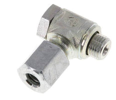 6L & M10x1 Zink plated Steel Swivel Joint Cutting Fitting with Male Threads 250 bar Rotatable ISO 8434-1