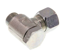 12L & G3/8'' Zink plated Steel Swivel Joint Cutting Fitting with Male Threads 250 bar Rotatable ISO 8434-1