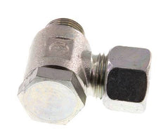 12L & G3/8'' Zink plated Steel Swivel Joint Cutting Fitting with Male Threads 250 bar Rotatable ISO 8434-1