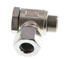 12L & G3/8'' Zink plated Steel Swivel Joint Cutting Fitting with Male Threads 250 bar Rotatable ISO 8434-1
