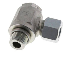 14S & G1/2'' Zink plated Steel Swivel Joint Cutting Fitting with Male Threads 400 bar Rotatable ISO 8434-1