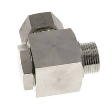28L & G1'' Stainless Steel Swivel Joint Cutting Fitting with Male Threads 160 bar Rotatable ISO 8434-1