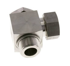 28L & G1'' Stainless Steel Swivel Joint Cutting Fitting with Male Threads 160 bar Rotatable ISO 8434-1