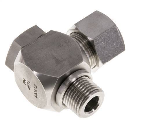 16S & G1/2'' Stainless Steel Swivel Joint Cutting Fitting with Male Threads 400 bar Rotatable ISO 8434-1