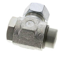 30S & M42x2 Zink plated Steel Swivel Joint Cutting Fitting with Male Threads 250 bar NBRO-ring Rotatable ISO 8434-1
