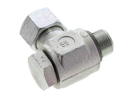 16S & G1/2'' Zink plated Steel Swivel Joint Cutting Fitting with Male Threads 400 bar NBRO-ring Rotatable ISO 8434-1