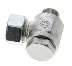 25S & G1'' Zink plated Steel Swivel Joint Cutting Fitting with Male Threads 250 bar NBRO-ring Rotatable ISO 8434-1