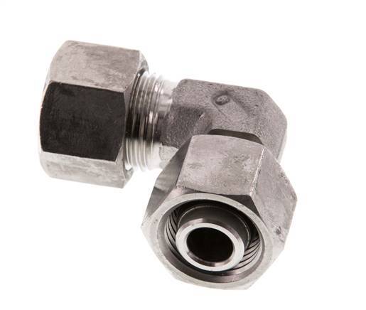 12L Stainless Steel Elbow Cutting Fitting with Swivel 315 bar FKM Adjustable ISO 8434-1