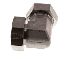 42L Stainless Steel Elbow Cutting Fitting with Swivel 160 bar FKM Adjustable ISO 8434-1