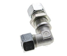 20S Zink plated Steel Elbow Cutting Fitting Bulkhead 400 bar ISO 8434-1