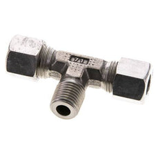 10L & M14x1.5 (con) Stainless Steel T-Shape Tee Cutting Fitting with Male Threads 315 bar ISO 8434-1