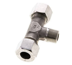 12L & M16x1.5 (con) Stainless Steel T-Shape Tee Cutting Fitting with Male Threads 315 bar ISO 8434-1
