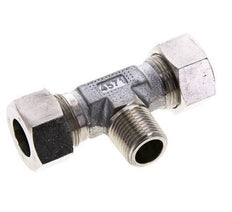 18L & R1/2'' Stainless Steel T-Shape Tee Cutting Fitting with Male Threads 315 bar ISO 8434-1