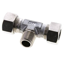 18L & R1/2'' Stainless Steel T-Shape Tee Cutting Fitting with Male Threads 315 bar ISO 8434-1