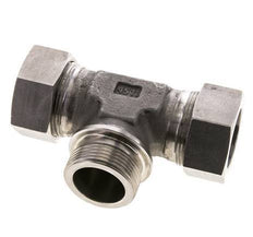 35L & G1-1/4'' Stainless Steel T-Shape Tee Cutting Fitting with Male Threads 160 bar ISO 8434-1