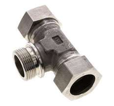35L & G1-1/4'' Stainless Steel T-Shape Tee Cutting Fitting with Male Threads 160 bar ISO 8434-1