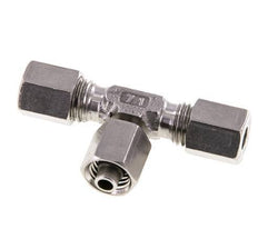 6L Stainless Steel T-Shape Tee Cutting Fitting with Swivel 315 bar Adjustable ISO 8434-1