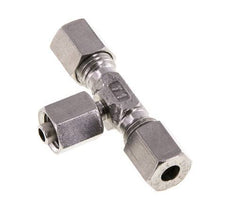 6L Stainless Steel T-Shape Tee Cutting Fitting with Swivel 315 bar Adjustable ISO 8434-1