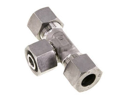 16S Stainless Steel T-Shape Tee Cutting Fitting with Swivel 400 bar Adjustable ISO 8434-1