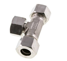 20S Stainless Steel T-Shape Tee Cutting Fitting with Swivel 400 bar Adjustable ISO 8434-1