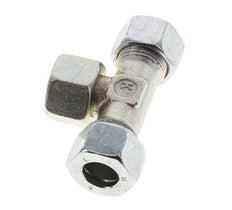 15L Zink plated Steel T-Shape Tee Cutting Fitting with Swivel 315 bar NBR Adjustable ISO 8434-1