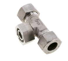 18L Stainless Steel T-Shape Tee Cutting Fitting with Swivel 315 bar FKM Adjustable ISO 8434-1