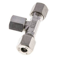 8S Stainless Steel T-Shape Tee Cutting Fitting with Swivel 630 bar FKM Adjustable ISO 8434-1