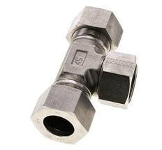 30S Stainless Steel T-Shape Tee Cutting Fitting with Swivel 400 bar FKM Adjustable ISO 8434-1