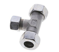15L & 18L Zink plated Steel T-Shape Tee Cutting Fitting 315 bar ISO 8434-1