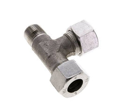 15L & M18x1.5 (con) Stainless Steel Right Angle Tee Cutting Fitting with Male Threads 315 bar ISO 8434-1