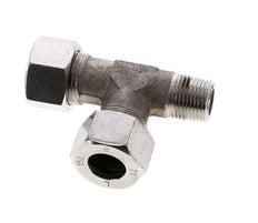 15L & M18x1.5 (con) Stainless Steel Right Angle Tee Cutting Fitting with Male Threads 315 bar ISO 8434-1