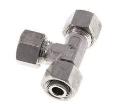 12L Stainless Steel Right Angle Tee Cutting Fitting with Swivel 315 bar Adjustable ISO 8434-1