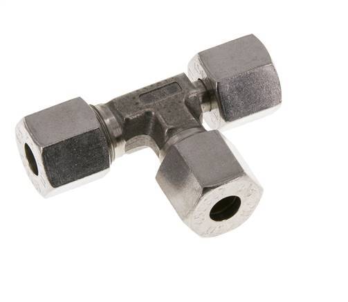 8S Stainless Steel Right Angle Tee Cutting Fitting with Swivel 630 bar Adjustable ISO 8434-1