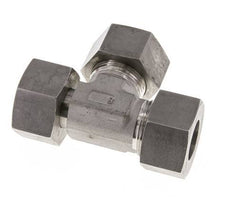 25S Stainless Steel Right Angle Tee Cutting Fitting with Swivel 400 bar Adjustable ISO 8434-1