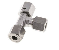 8S Stainless Steel Right Angle Tee Cutting Fitting with Swivel 630 bar FKM Adjustable ISO 8434-1