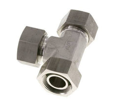 30S Stainless Steel Right Angle Tee Cutting Fitting with Swivel 400 bar FKM Adjustable ISO 8434-1