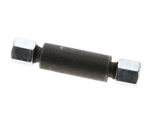 6S Phosphatised Steel Straight Welding Cutting Fitting Bulkhead 630 bar ISO 8434-1