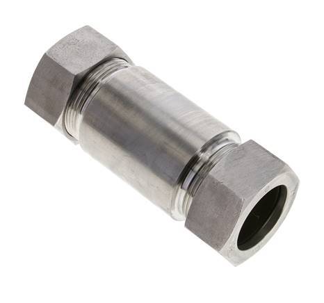 35L Stainless Steel Straight Welding Cutting Fitting Bulkhead 160 bar ISO 8434-1
