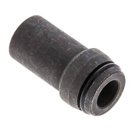 20x4mm Phosphatised Steel Straight with Welding End 400 barO-ring ISO 8434-1