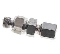 Hydraulic Check Valve Cutting Ring 6S (M14x1.5) & G1/4'' Male Stainless Steel 1-400bar (15-5800)psi Tube-Thread ISO 8434-1