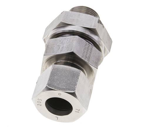 Hydraulic Check Valve Cutting Ring 20S (M30x2) & G3/4'' Male Stainless Steel 1-400bar (15-5800)psi Tube-Thread ISO 8434-1